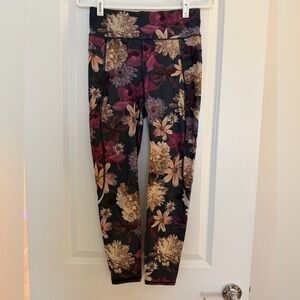 Women’s Sweaty Betty Zero Gravity Floral Print Leggings Size Small